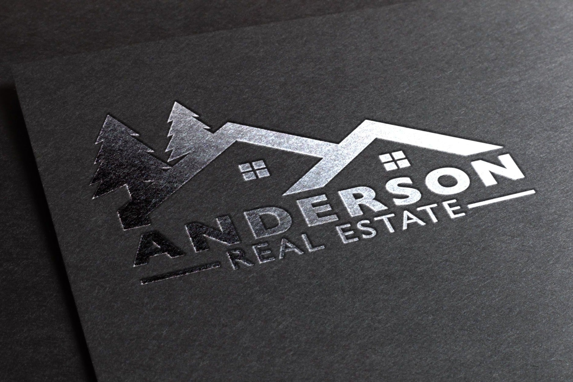 Logo Design Real Estate Realtor Property Management Construction Roofing Tree
