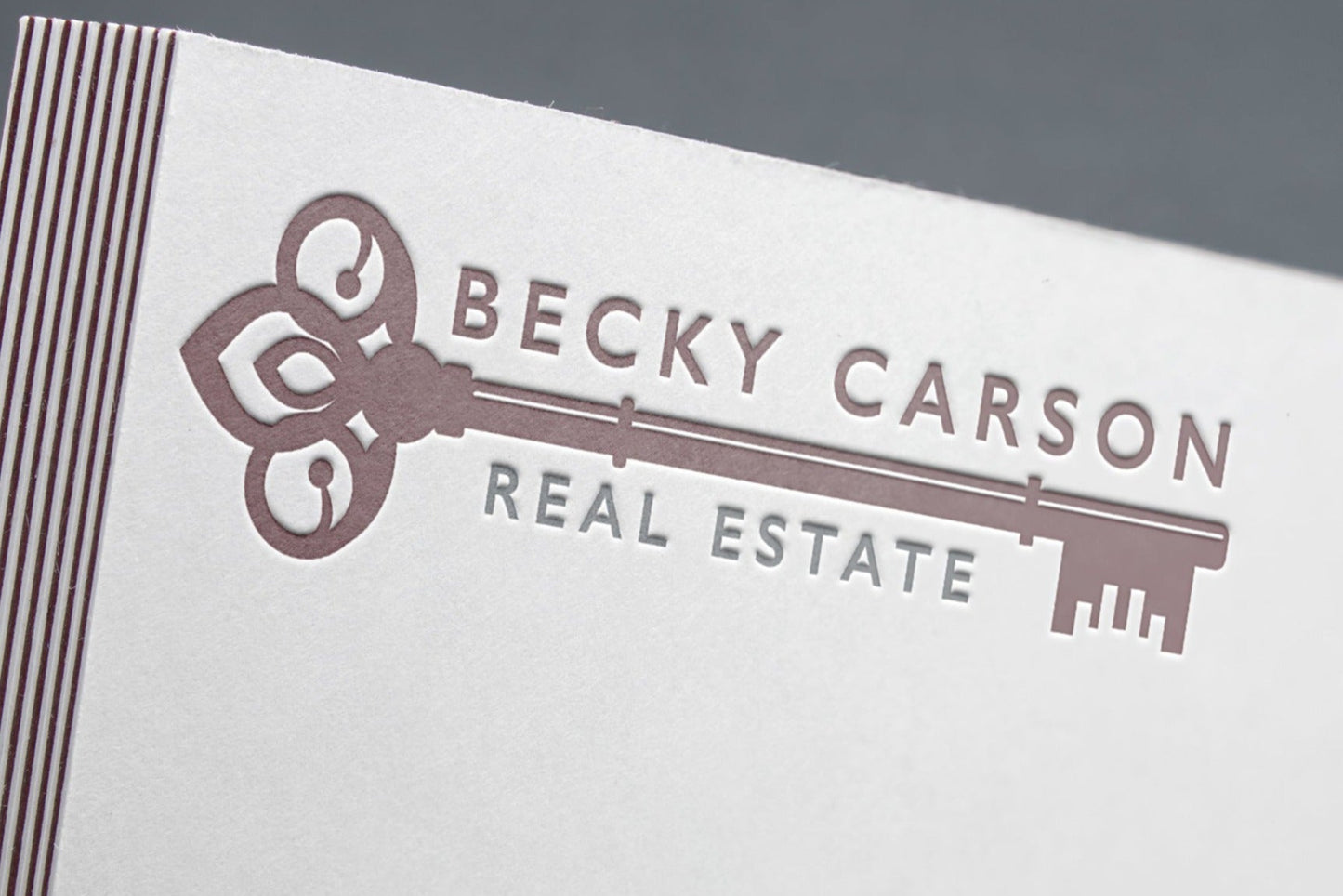 Real Estate Logo Realtor Design Branding Vintage Key Logo Business