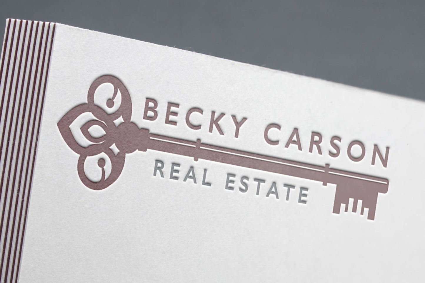 Real Estate Logo Realtor Design Branding Vintage Key Logo Business
