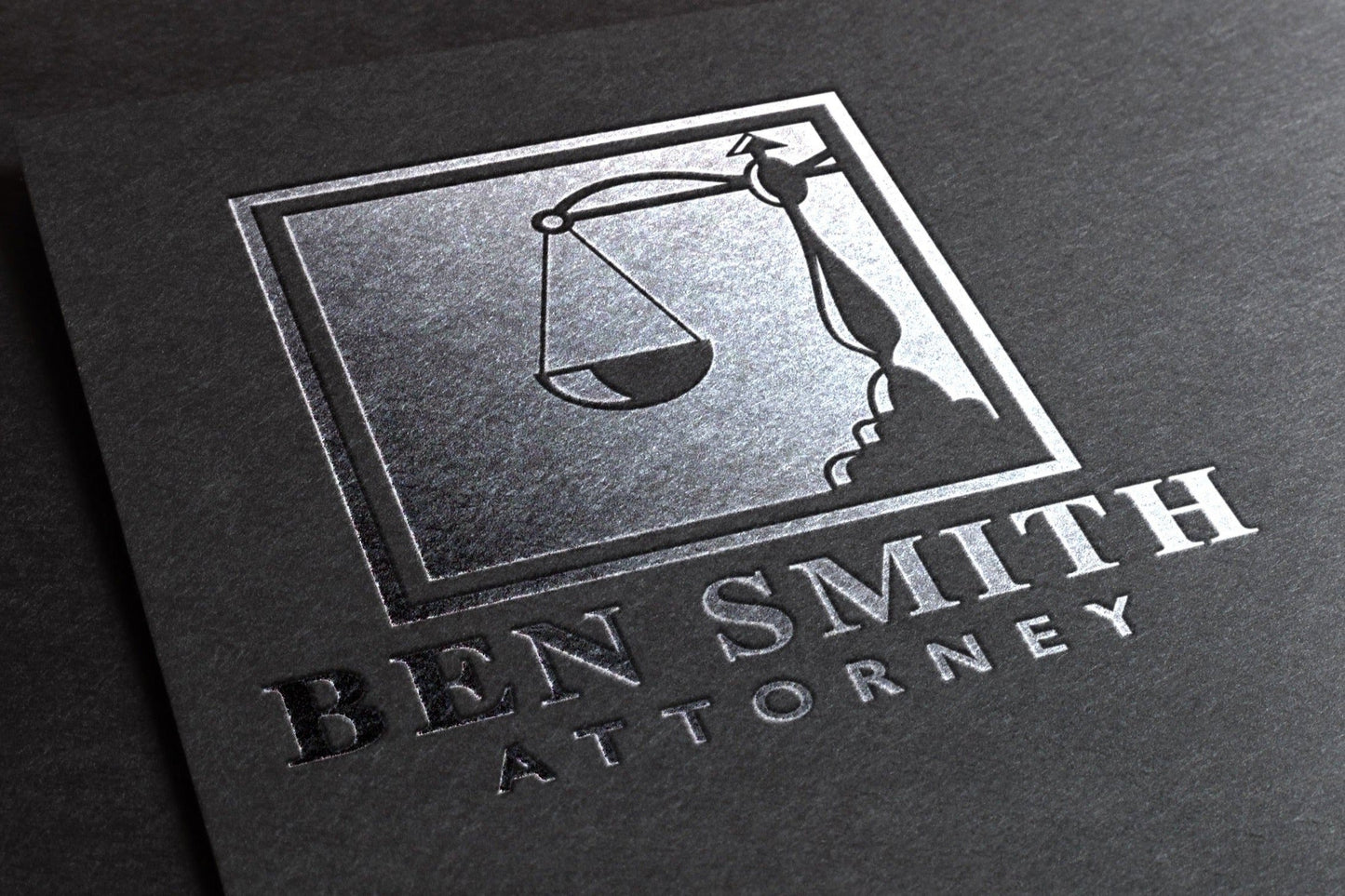 Logo Design lawyer law office attorney at law branding design