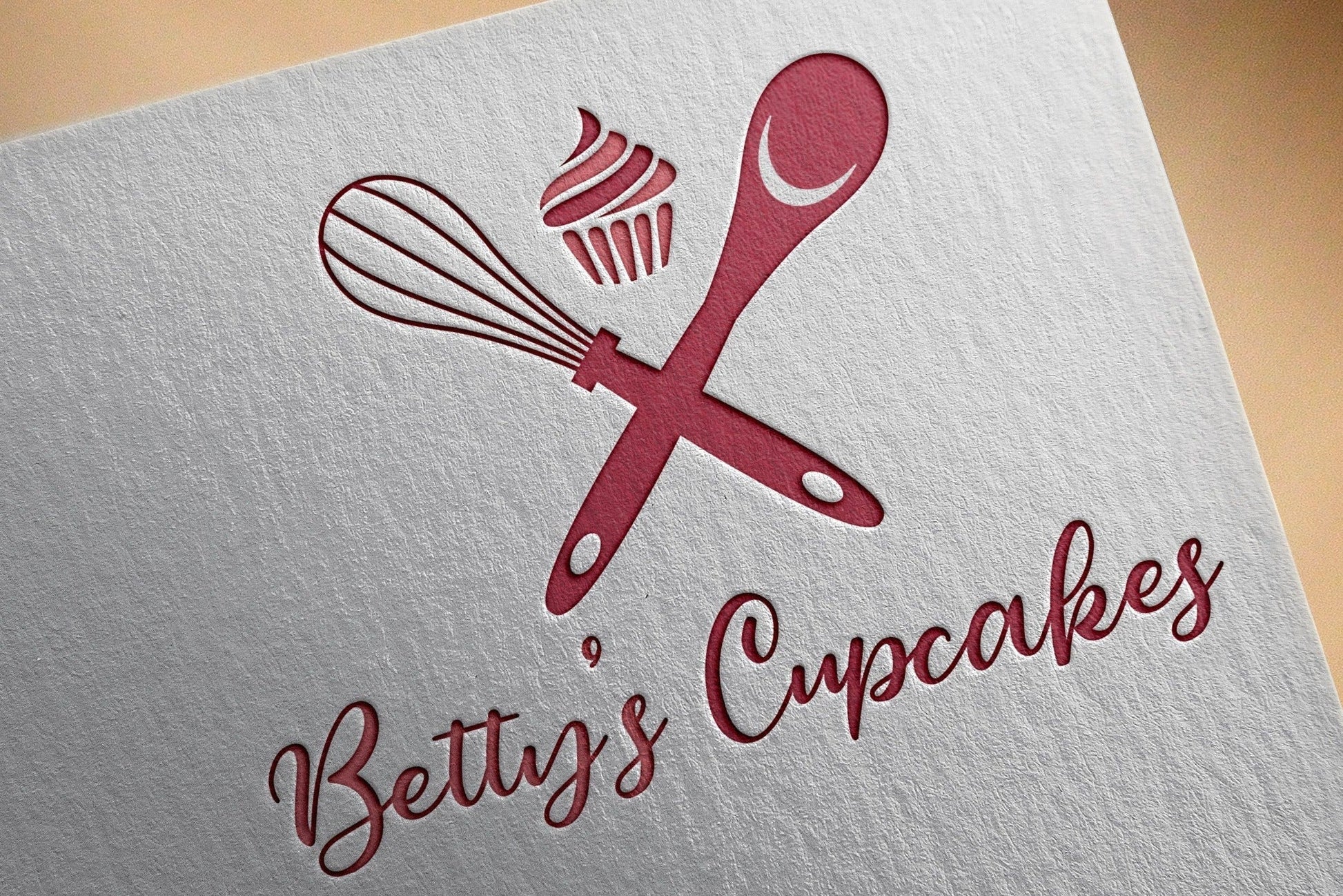 Logo Design Cupcake Design Pastry Shop Bakery 