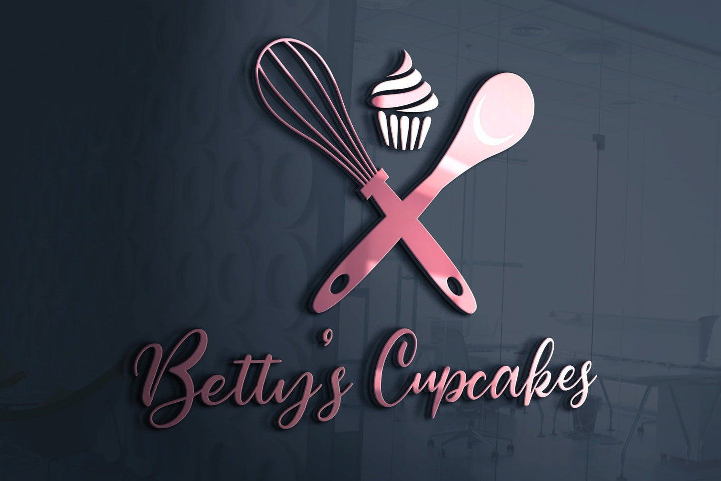 Logo Design Cupcake Design Pastry Shop Bakery 