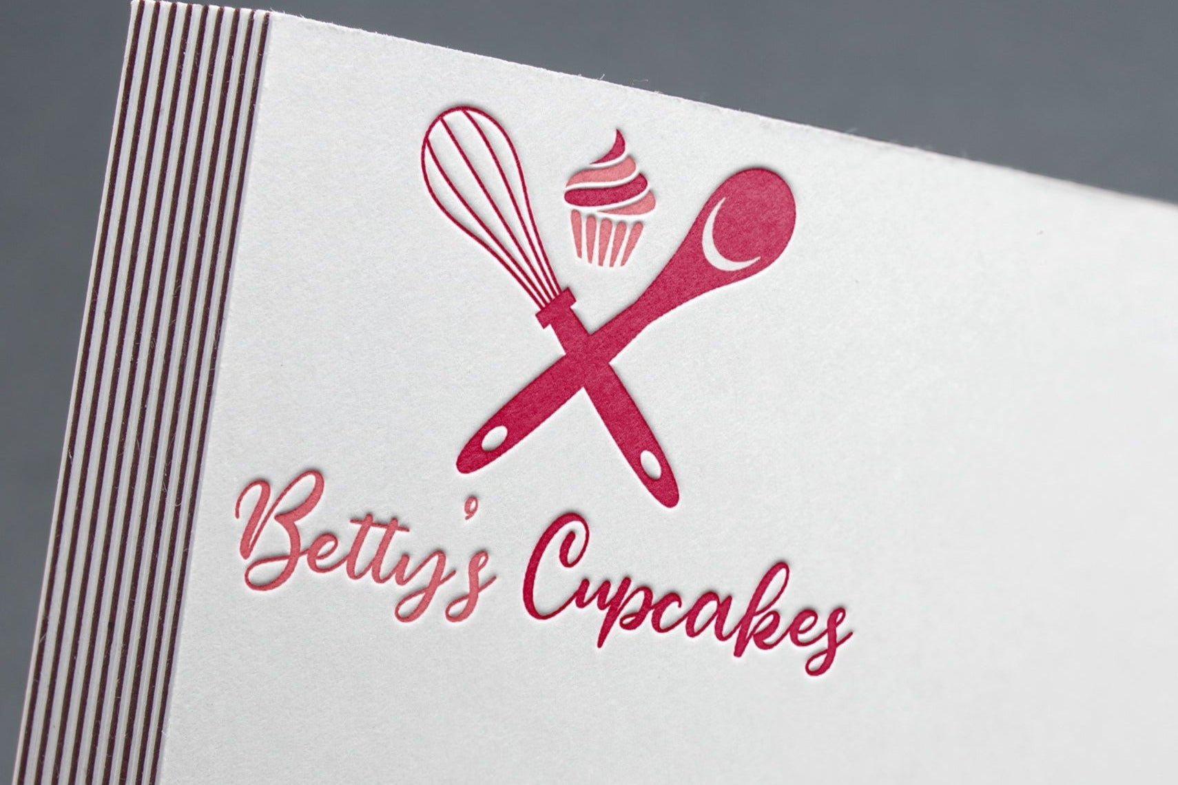 Logo Design Cupcake Design Pastry Shop Bakery 