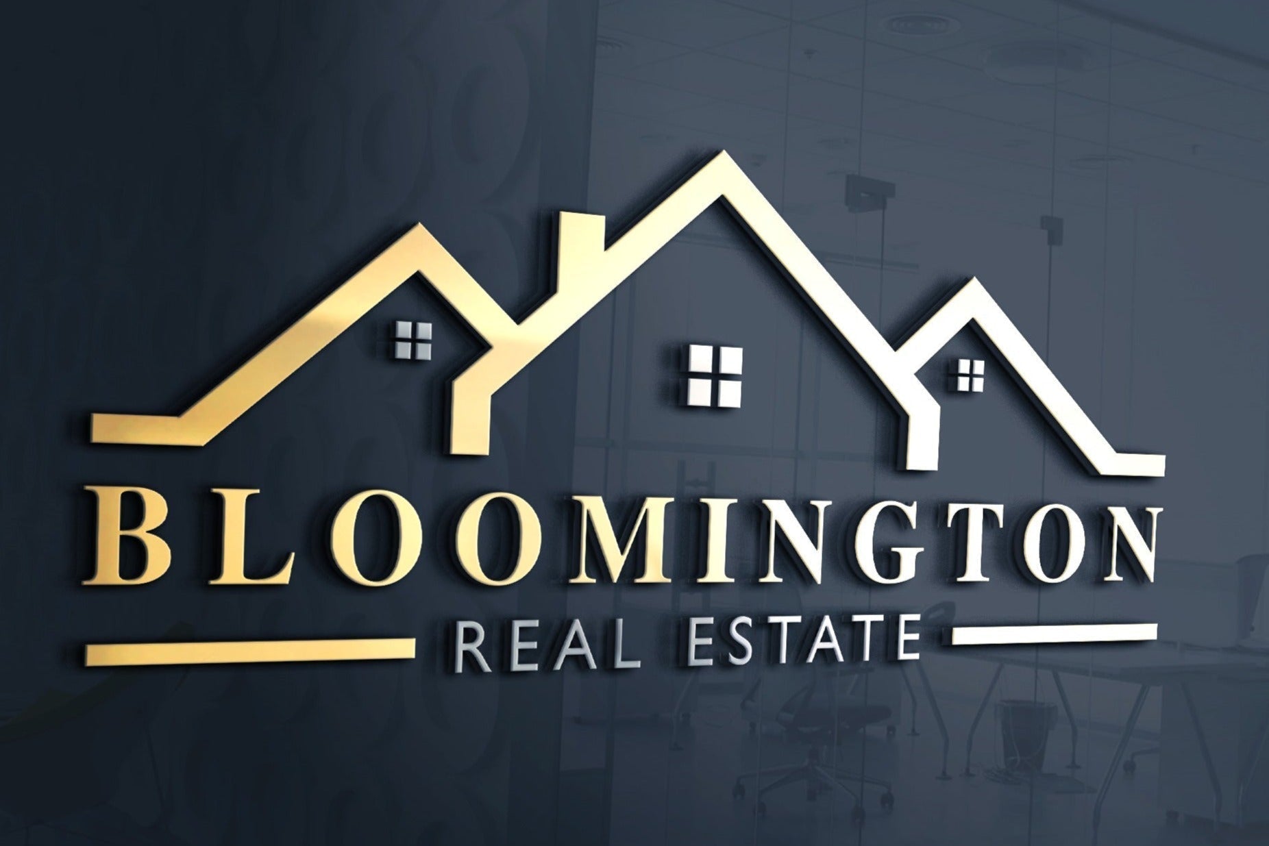 Real Estate Logo Design Realtor Logo Home House Property Management Logo