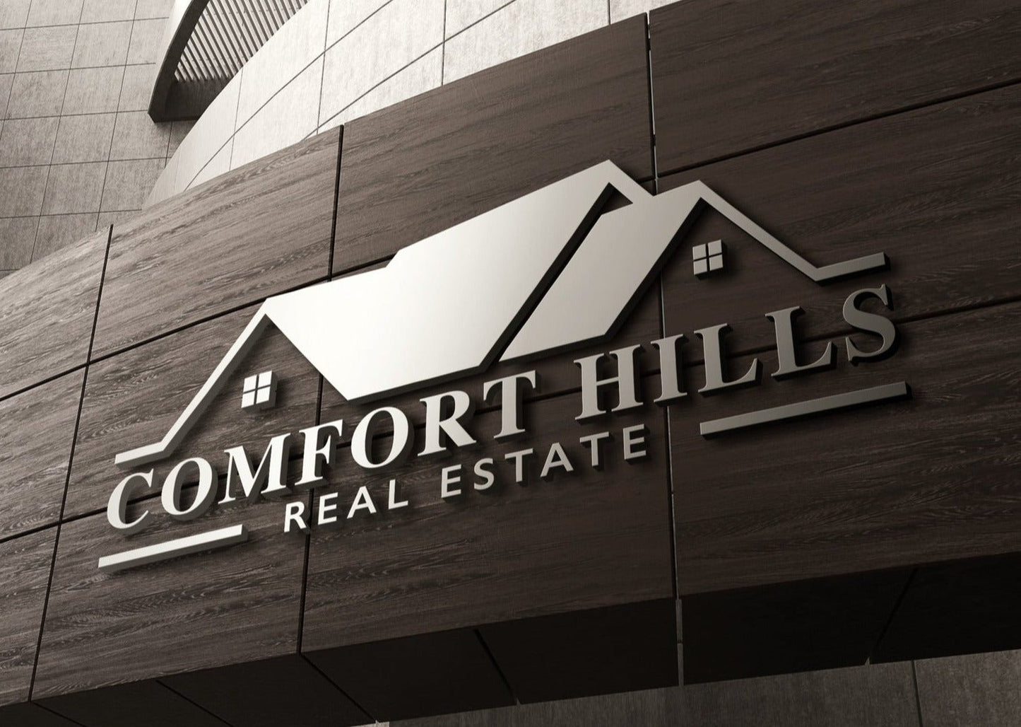 Construction Logo | Roofing Business | Real Estate Logo | Real Estate Business | Construction Company | Roofing Logo | Roofers | Real Estate Agent