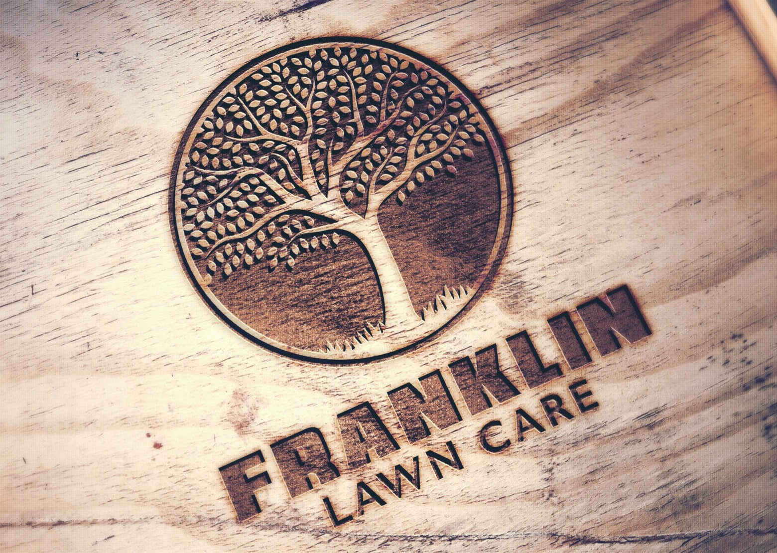 Landscaping Logo Design | Pine Tree | Professional Landscaping | Landscaping Business | Lawn Care Business | Company | Lawn Maintenance Logo