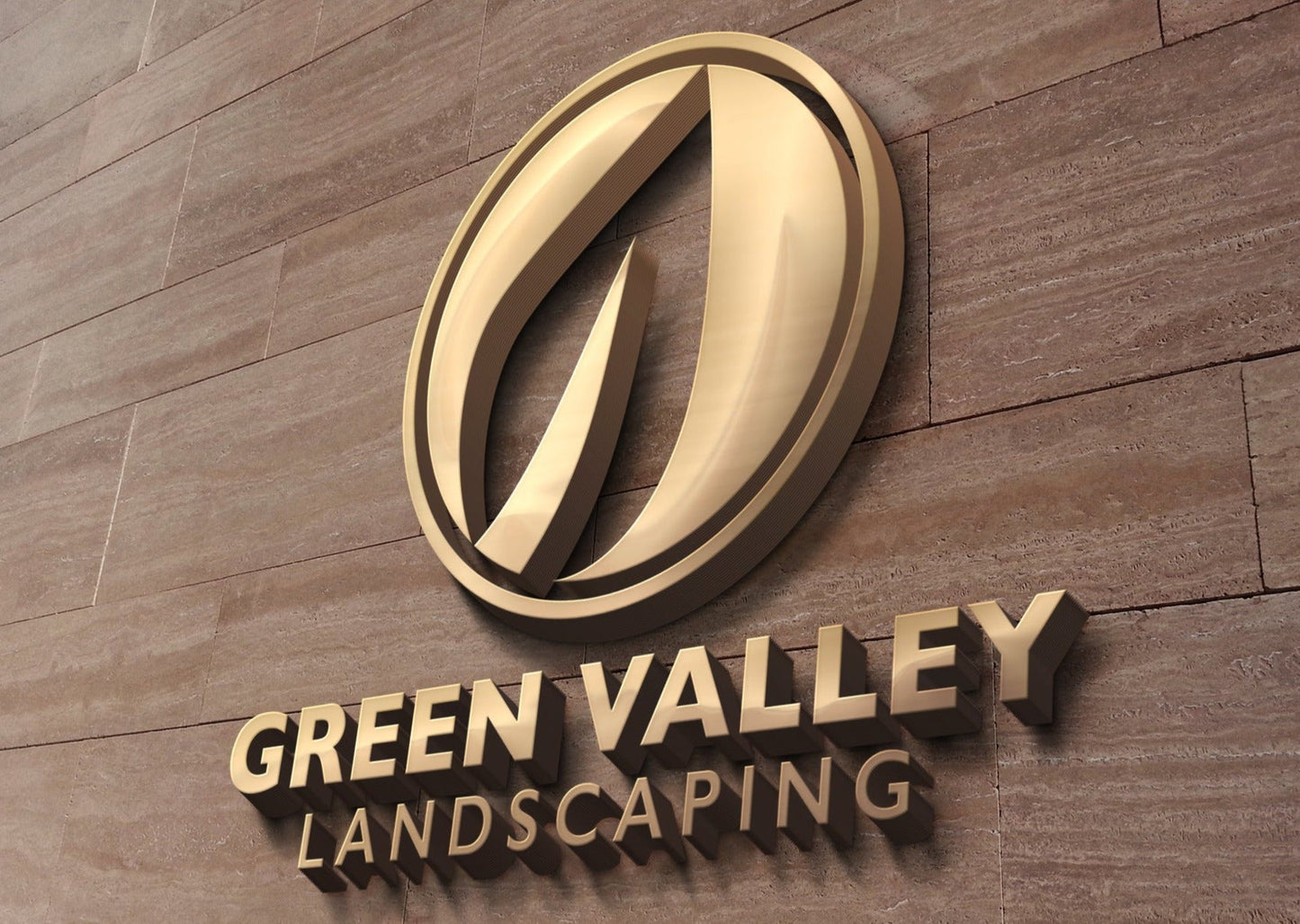 Landscaping Business Logo | Landscape Logo | Lawn Care Logo | Landscaper Logo | Professional Logo Design | Lawn Maintenance | Leaf Logo