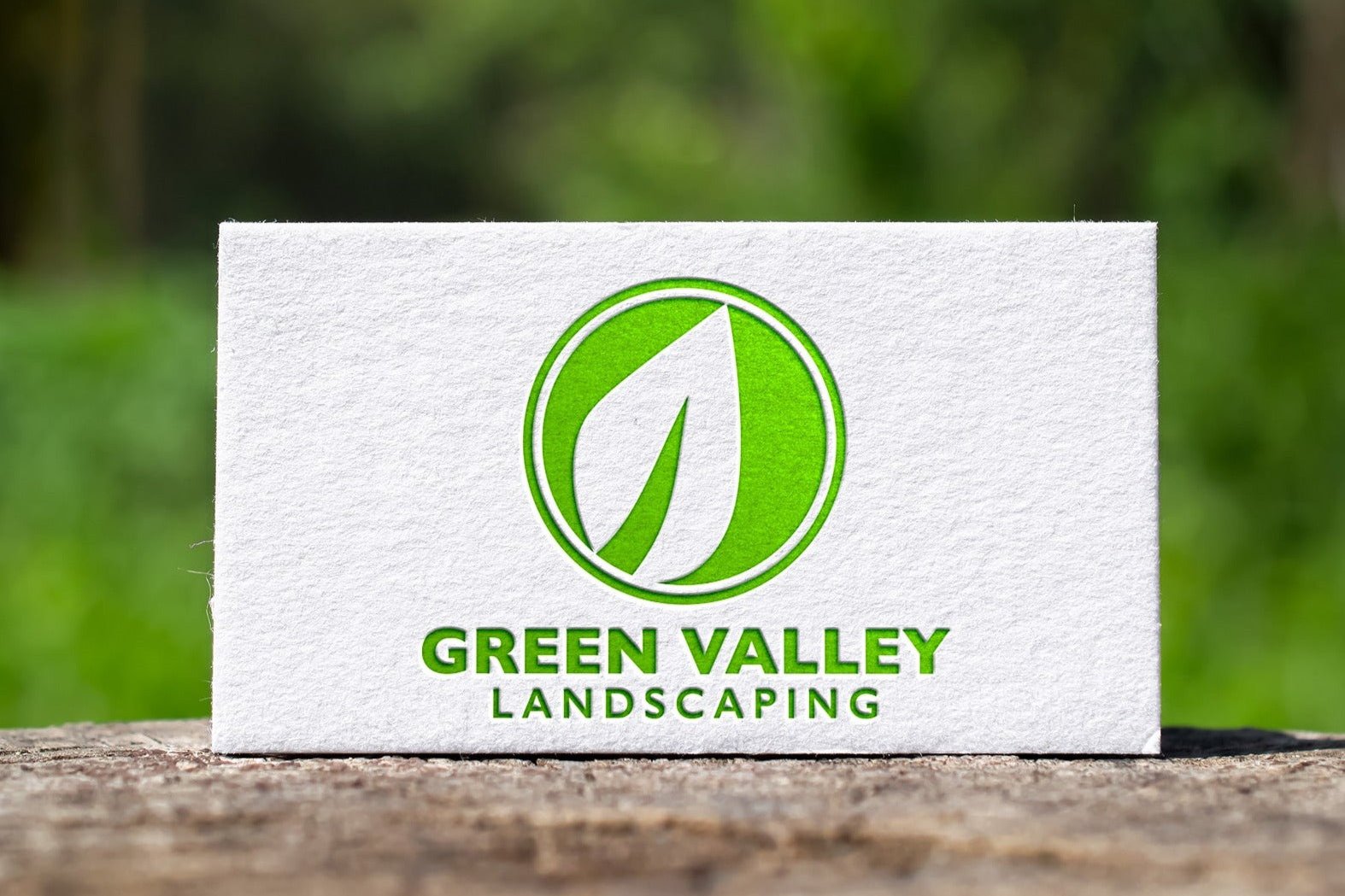 Landscaping Business Logo | Landscape Logo | Lawn Care Logo | Landscaper Logo | Professional Logo Design | Lawn Maintenance | Leaf Logo