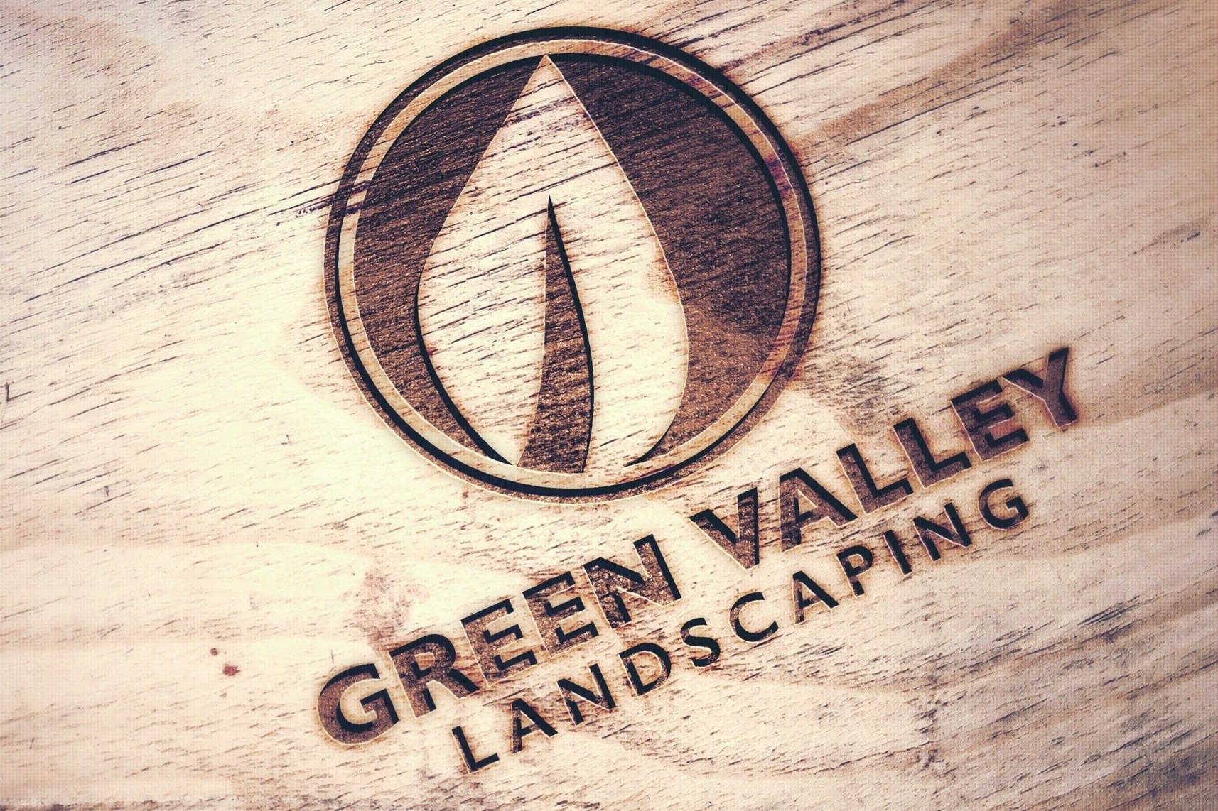 Landscaping Business Logo | Landscape Logo | Lawn Care Logo | Landscaper Logo | Professional Logo Design | Lawn Maintenance | Leaf Logo