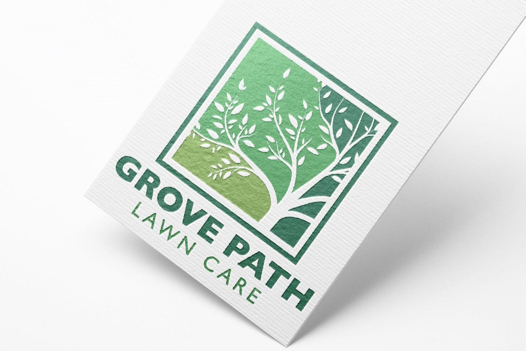 Landscaping Logo | Tree Service | Landscape Logo | Lawn Care Logo | Landscaper Logo | Professional Logo Design | Lawn Maintenance | Leaf Logo