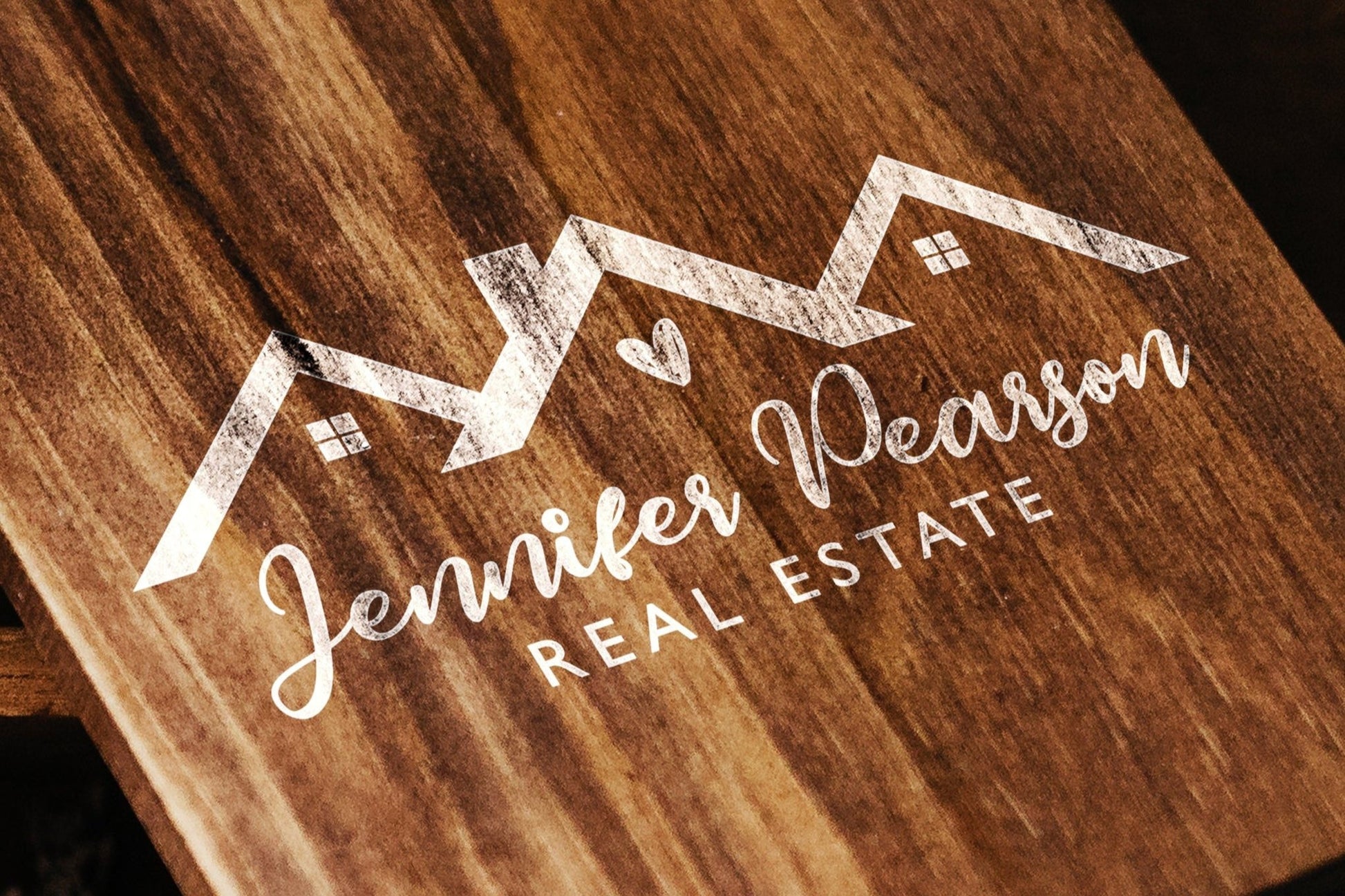 Real Estate Logo Design | Realtor Logo | Personal Branding | Logo Design | Realty | Property Management | Heart Design | Home | House