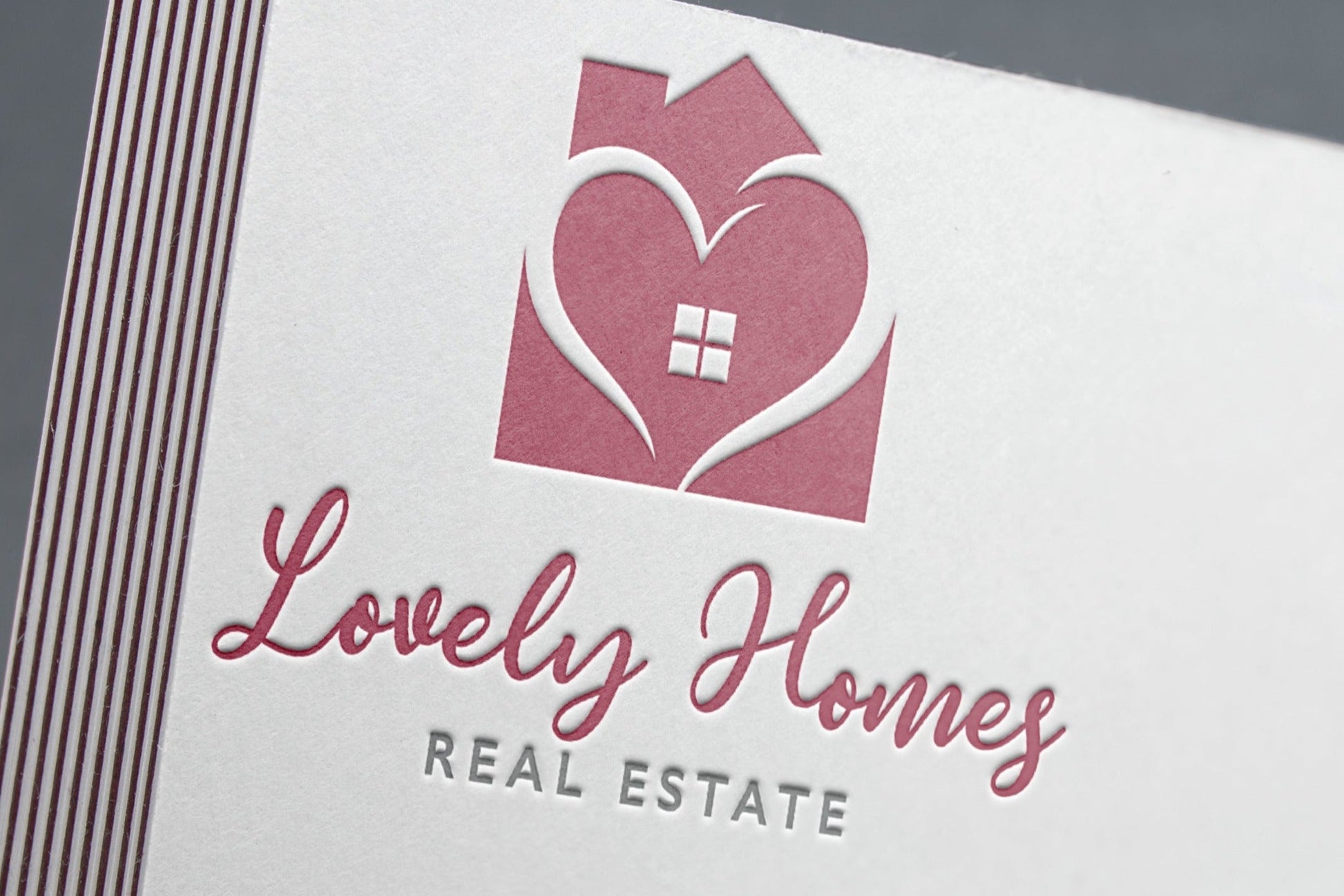 Logo Design | Realtor Logo | Real Estate Logo | Professional Logo | Real Estate Design | House Logo | Home Logo | Heart Design