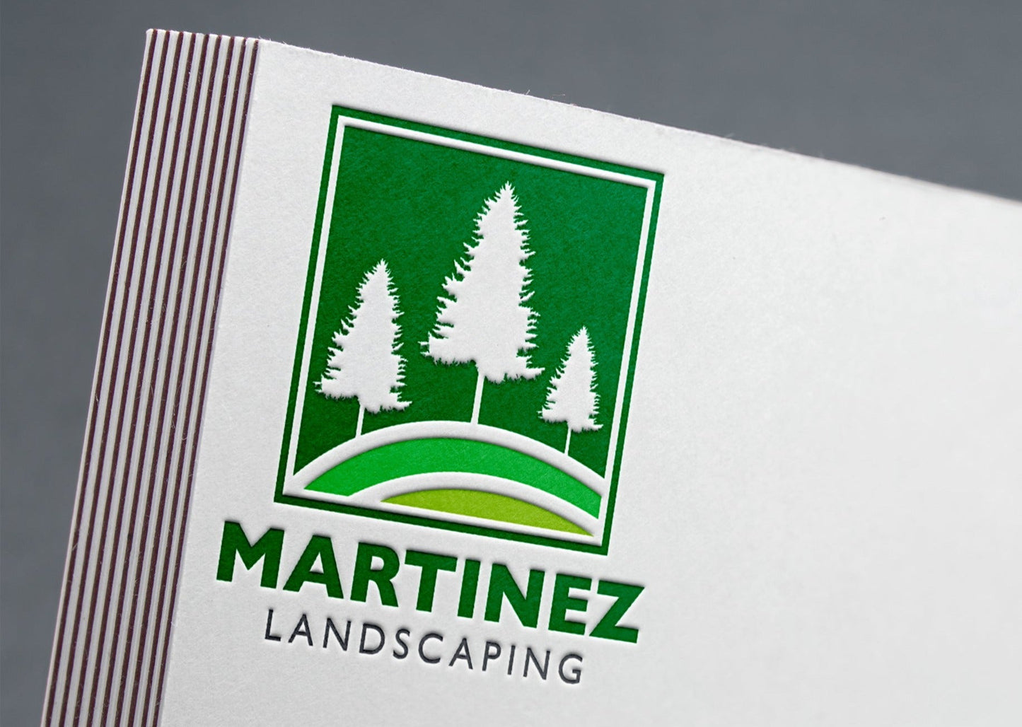 Landscaping Logo Design | Pine Tree | Professional Landscaping | Landscaping Business | Lawn Care Business | Company | Lawn Maintenance Logo