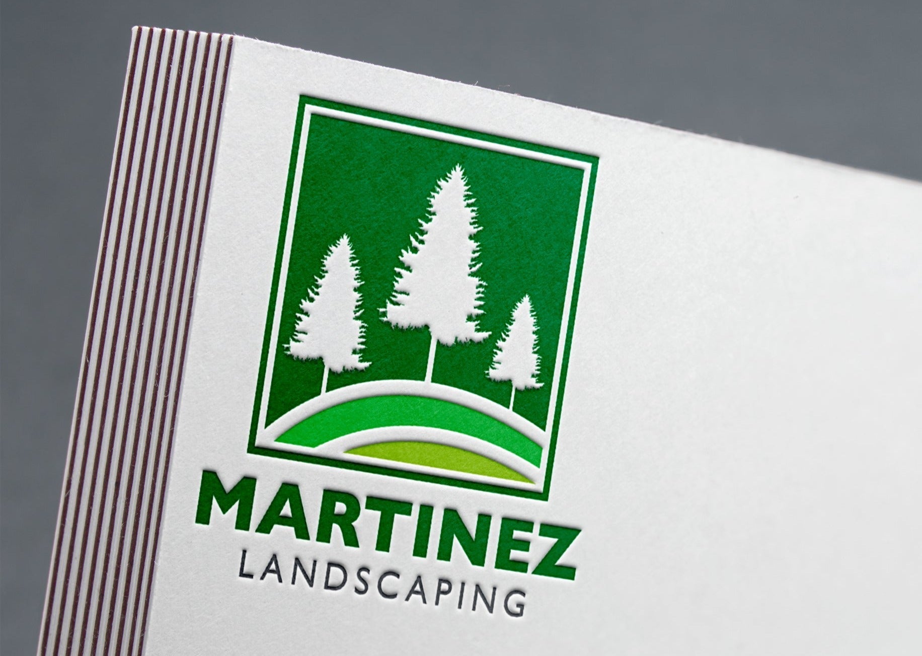 Landscaping Logo Design | Pine Tree | Professional Landscaping | Landscaping Business | Lawn Care Business | Company | Lawn Maintenance Logo