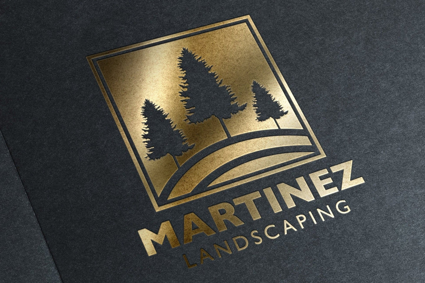 Landscaping Logo Design | Pine Tree | Professional Landscaping | Landscaping Business | Lawn Care Business | Company | Lawn Maintenance Logo