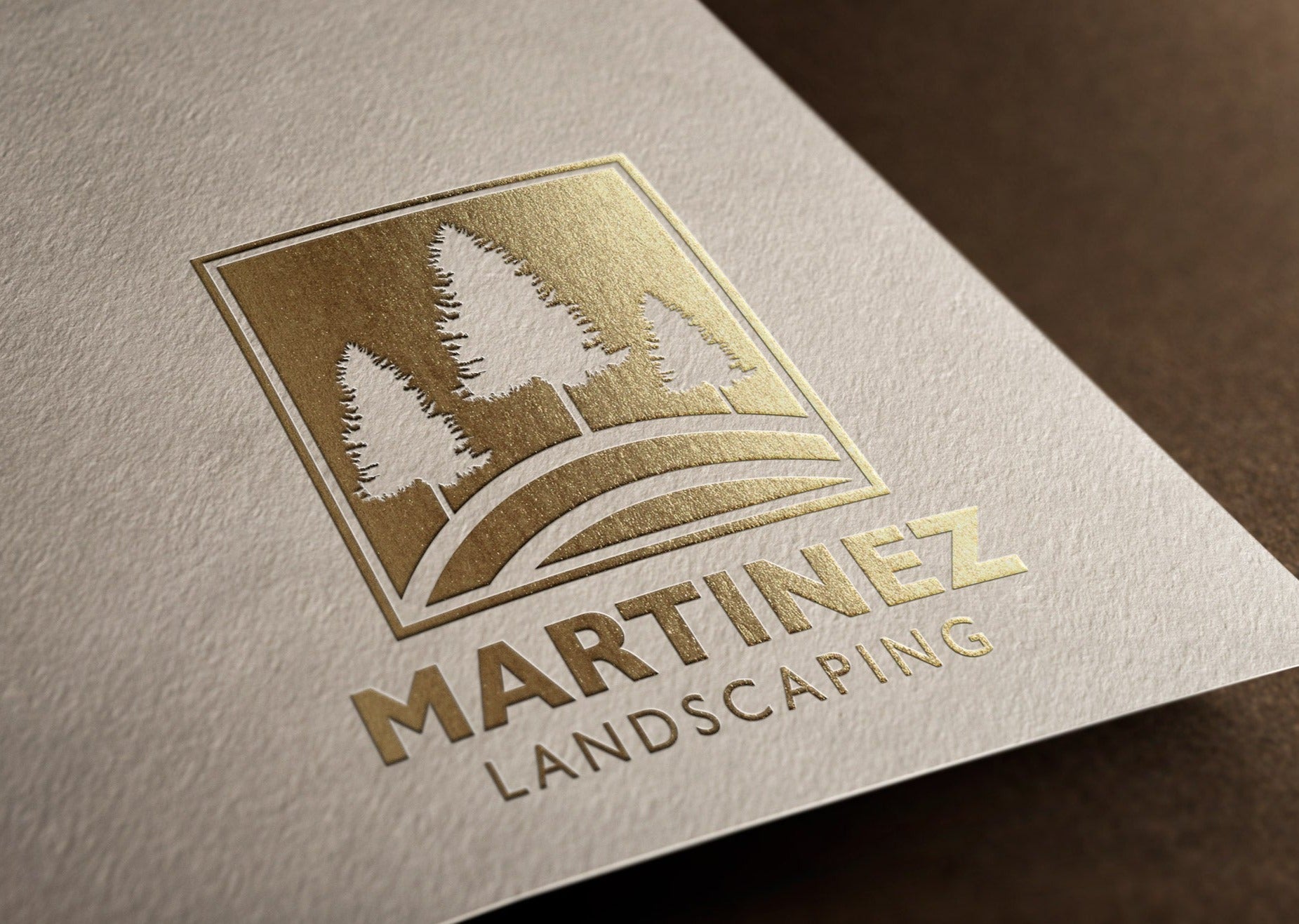 Landscaping Logo Design | Pine Tree | Professional Landscaping | Landscaping Business | Lawn Care Business | Company | Lawn Maintenance Logo