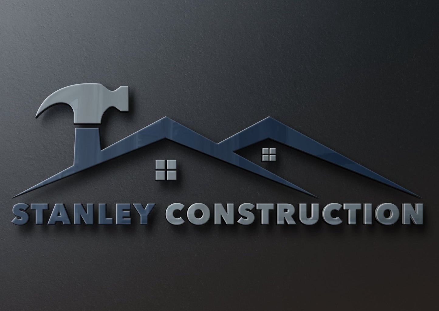 Logo Design - Construction Company | Construction Business | Hammer Design | House Design