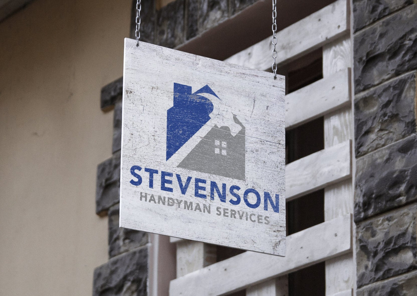 Logo Design - Construction Company | Roofing Business | Hammer Design | Roof | House Design