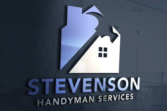 Logo Design - Construction Company | Roofing Business | Hammer Design | Roof | House Design