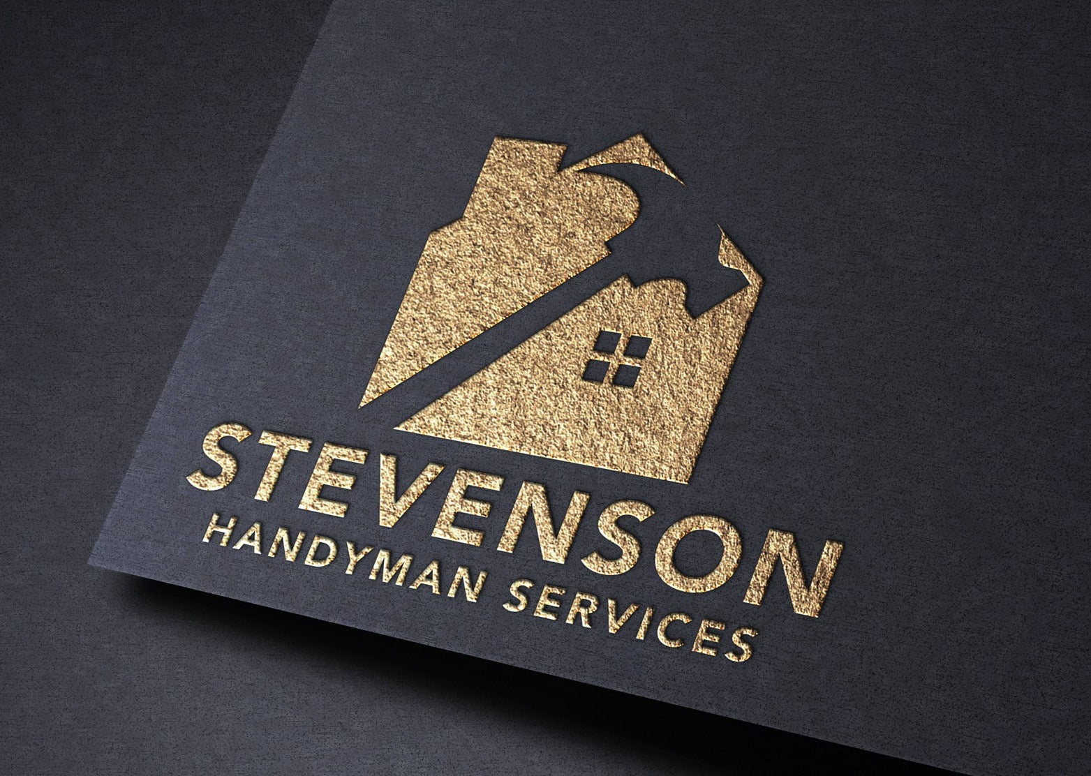 Logo Design - Construction Company | Roofing Business | Hammer Design | Roof | House Design