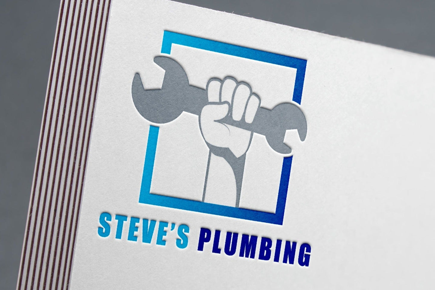 Logo Design - Plumbing Logo | Plumbing Services Logo | Plumber Logo | Wrench Design