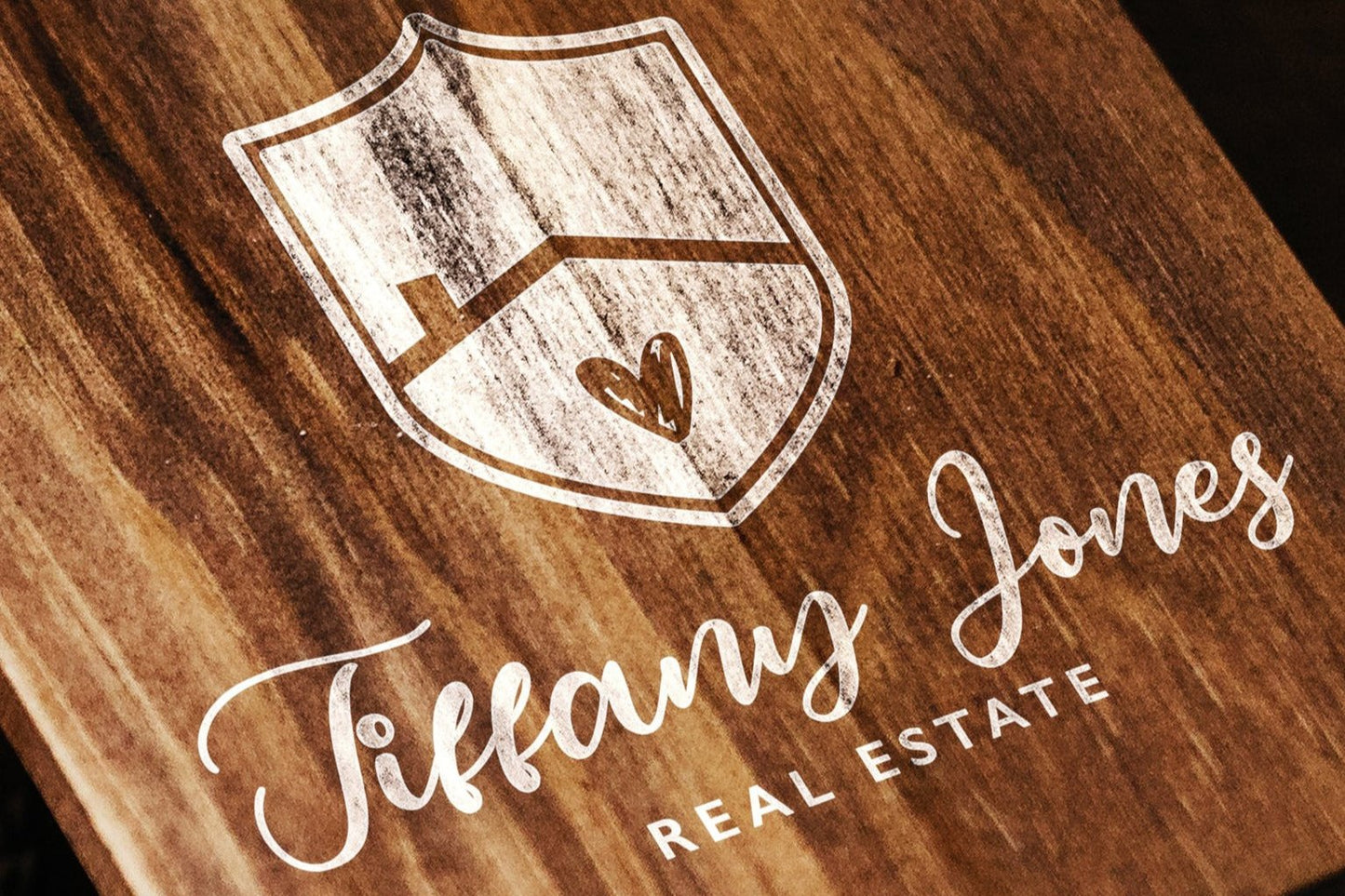 Logo Design - Real Estate Logo | Realtor Logo | House Design | Real Estate Shield | Heart Design