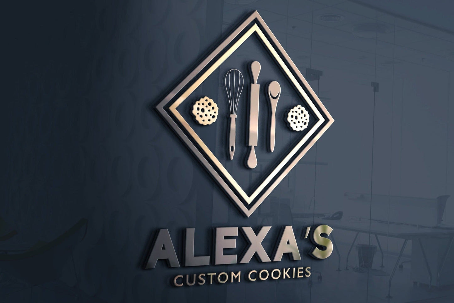 Logo Design Bakery Baker Cookie Cookies Bakery Shop Pastry Logo