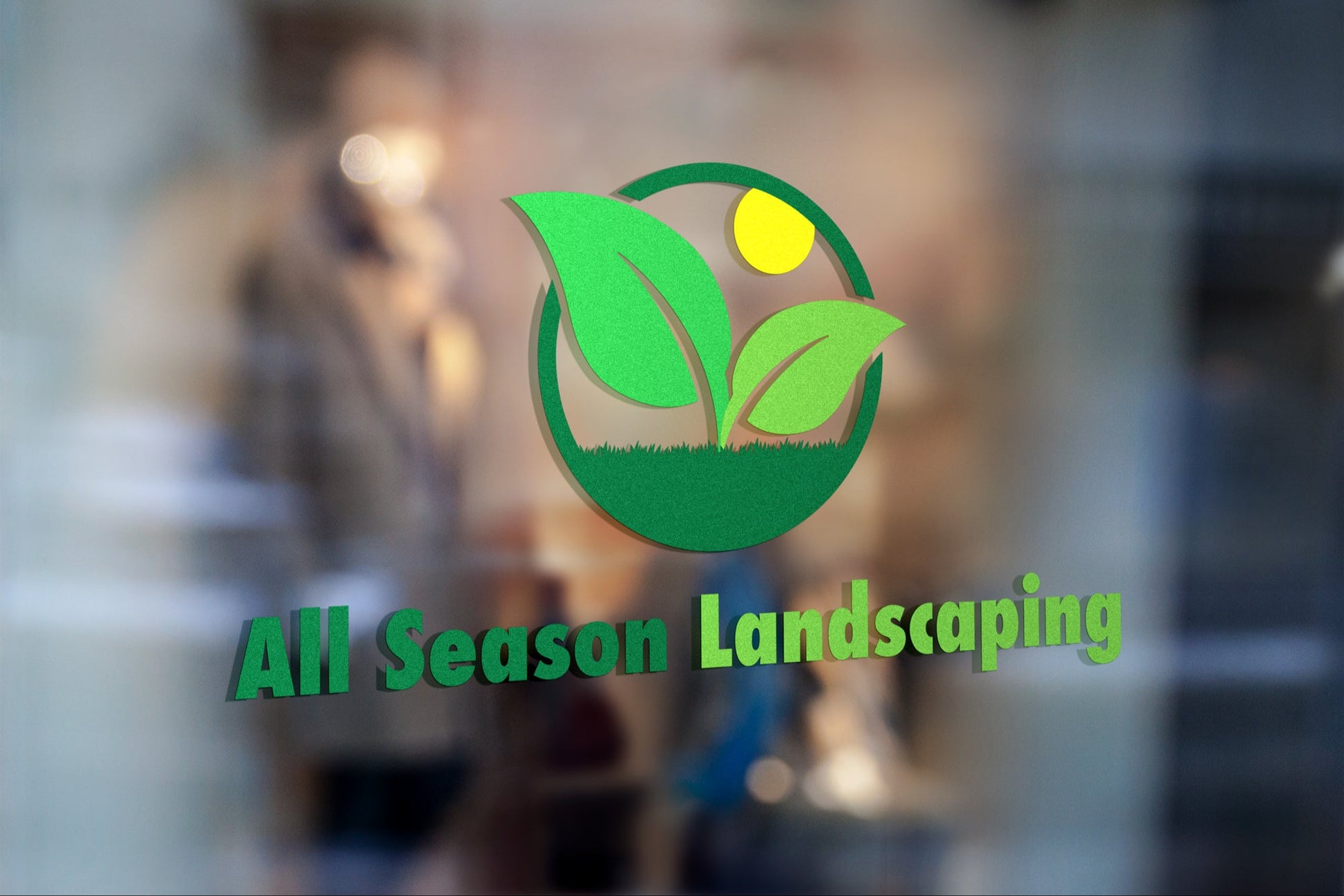 Logo Design - Lawn Care Logo | Landscaping Business Design | Lawn Maintenance Logo | Yard Care
