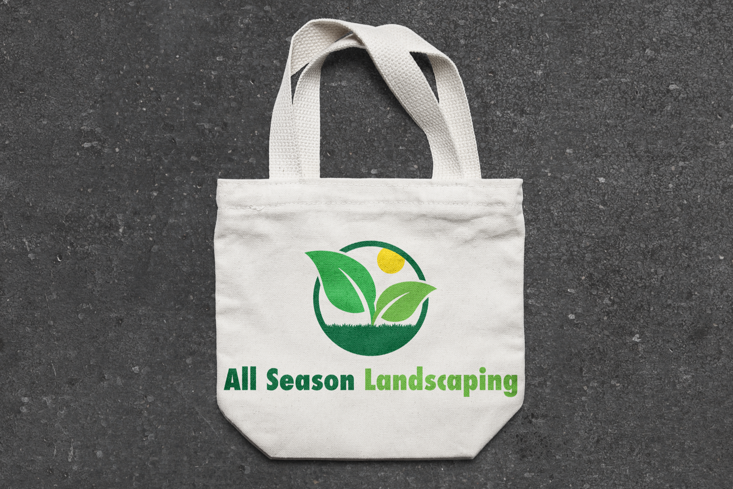 landscaping lawn care business company logo design
