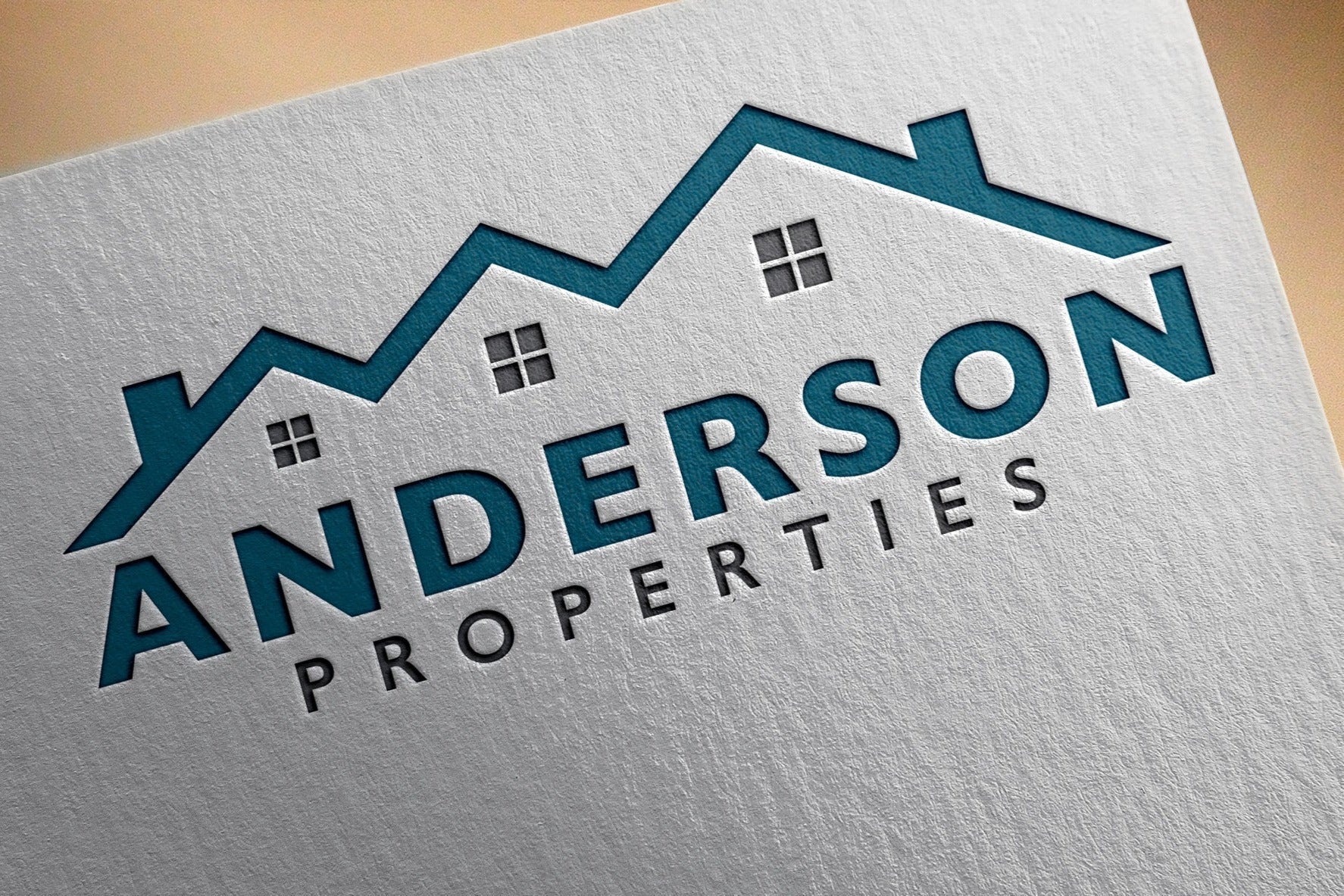 Real Estate Logo Design Realtor Logo Property Maintenance Construction Design Roofing Business