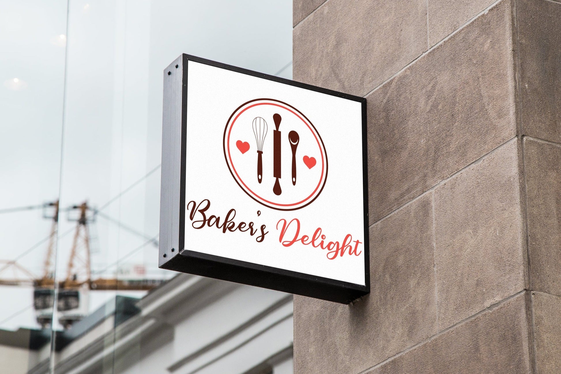 Logo Design - Bakery Logo | Bakery Shop Logo | Cupcake Logo Design | Sweet Shop Logo