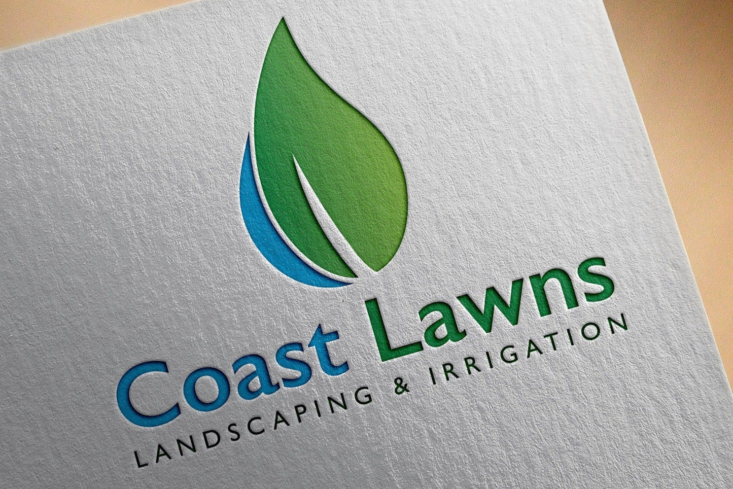 Lawn Care Logo Design | Logo Design | Landscaping Logo | Lawn Maintenance Logo | Leaf Design | Leaf Logo