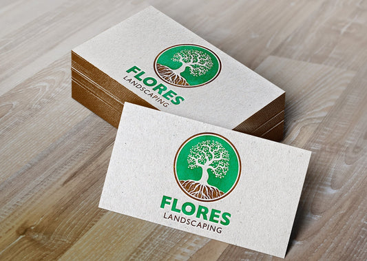 Landscaping Logo | Tree Service | Landscape Logo | Lawn Care Logo | Landscaper Logo | Professional Logo Design | Lawn Maintenance | Leaf Logo
