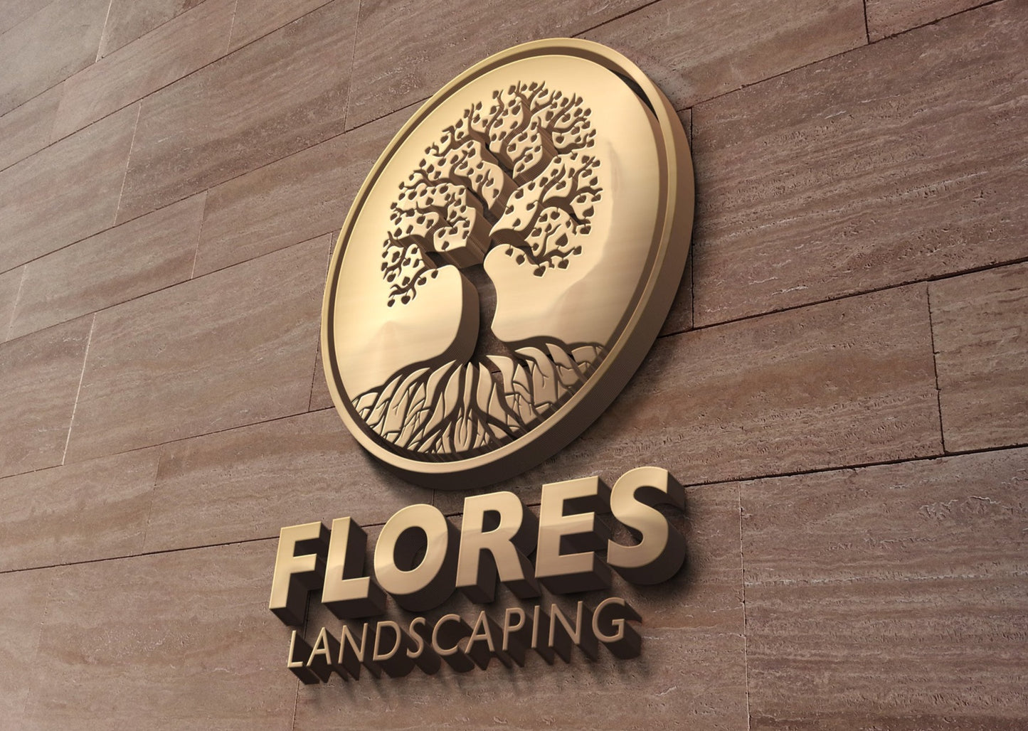 Landscaping Logo | Tree Service | Landscape Logo | Lawn Care Logo | Landscaper Logo | Professional Logo Design | Lawn Maintenance | Leaf Logo