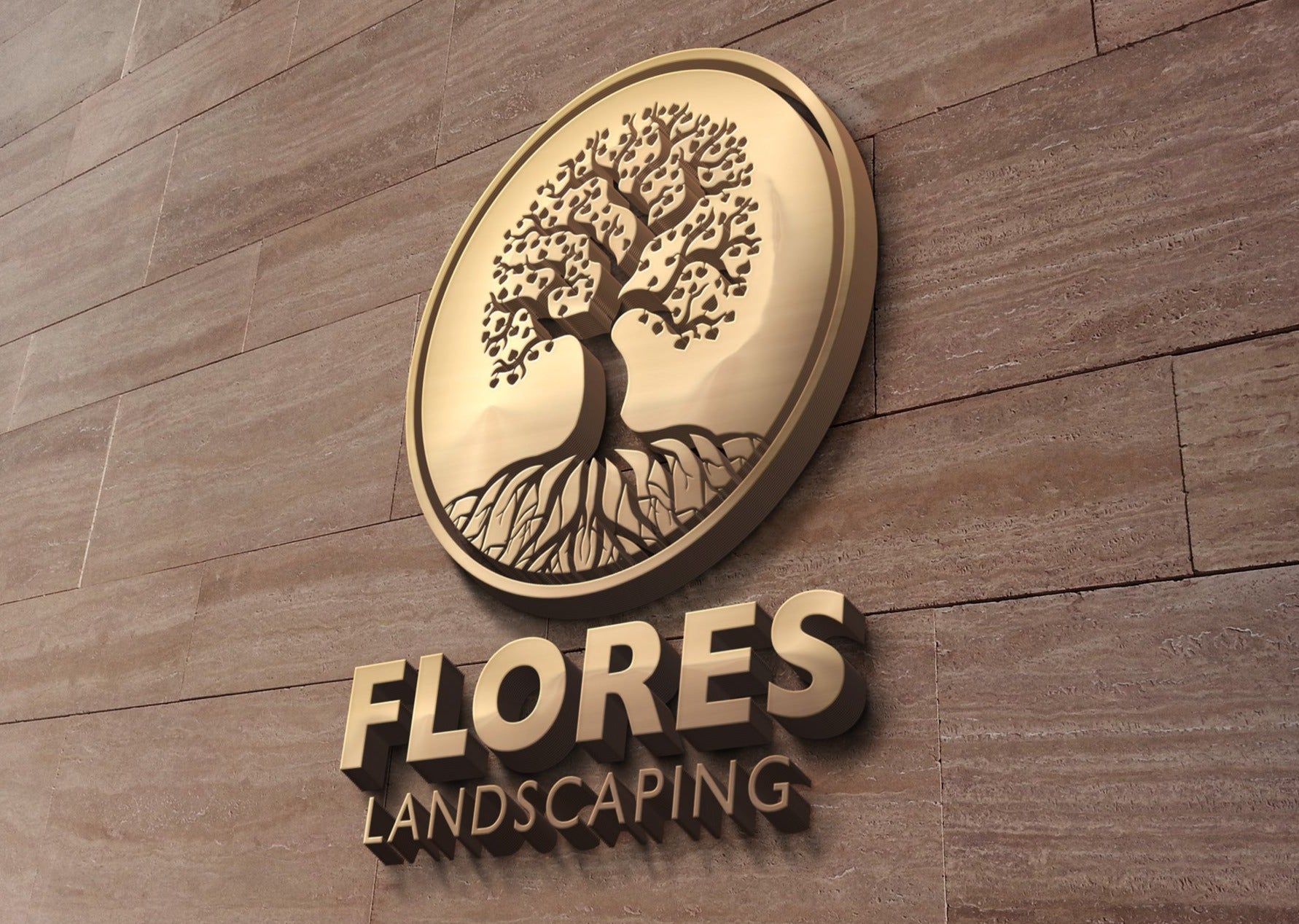 Landscaping Logo | Tree Service | Landscape Logo | Lawn Care Logo | Landscaper Logo | Professional Logo Design | Lawn Maintenance | Leaf Logo