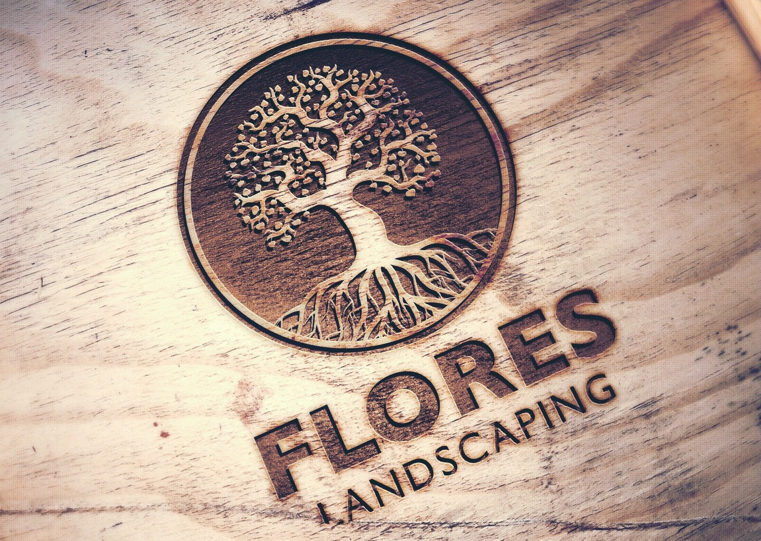 Landscaping Logo | Tree Service | Landscape Logo | Lawn Care Logo | Landscaper Logo | Professional Logo Design | Lawn Maintenance | Leaf Logo