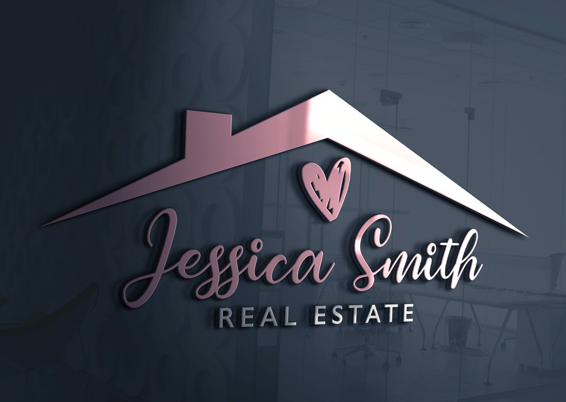 Logo Design - Realtor | Property Management | Real Estate Company | House Design | Home