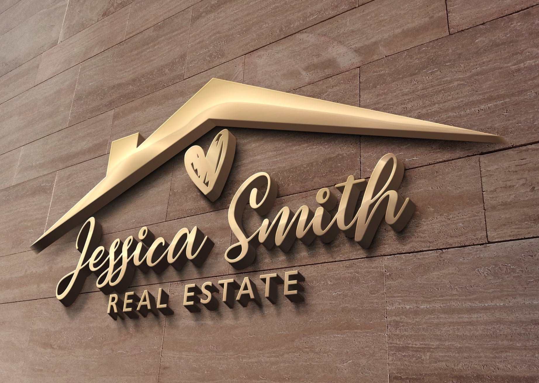 Logo Design - Realtor | Property Management | Real Estate Company | House Design | Home