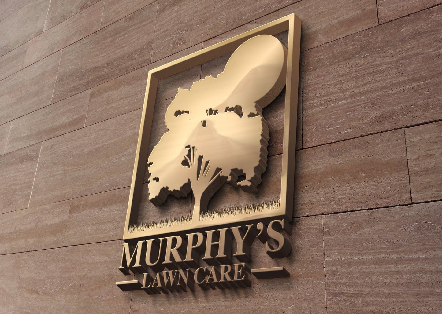 Landscape Logo | Landscaping Logo | Lawn Care Logo | Landscaper Logo | Professional Logo Design | Lawn Maintenance | Leaf Logo