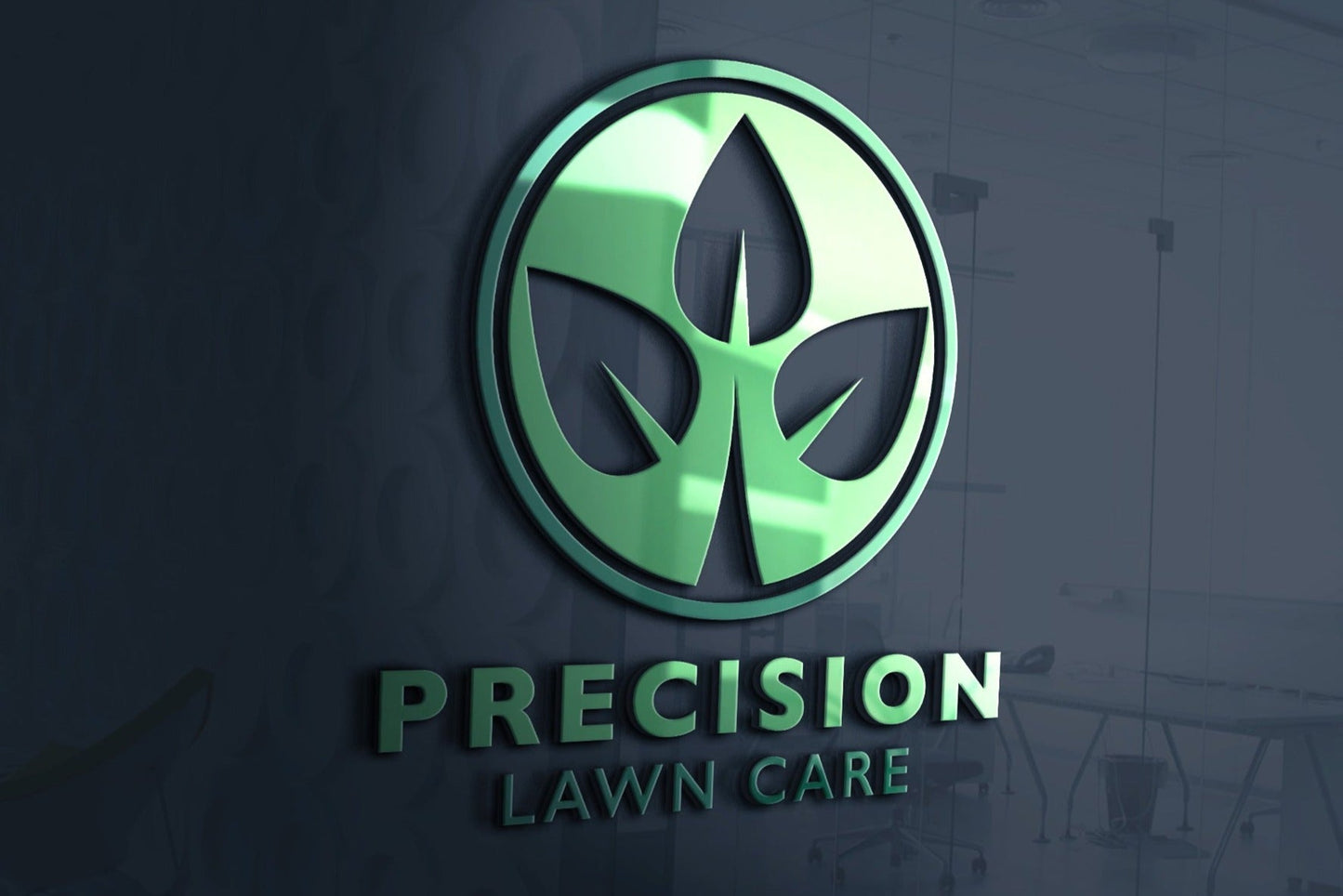 Lawn Care Logo Design | Landscaping | Leaf Logo | Lawn Design | Landscape | Lawn Maintenance | Business | Company