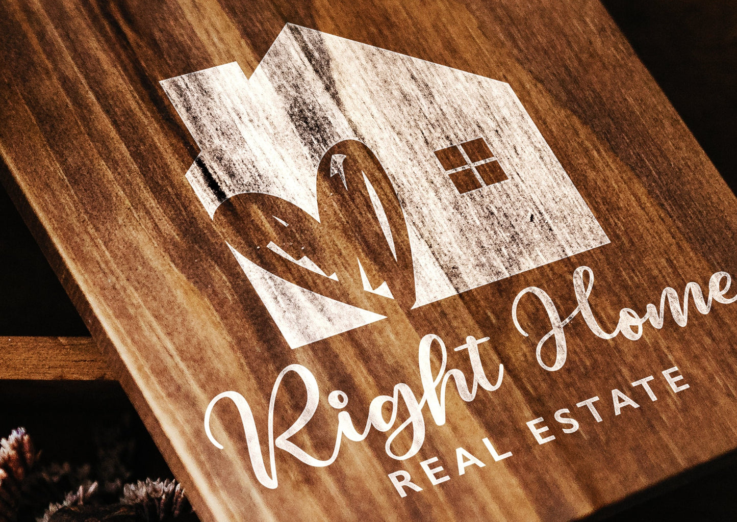 Diseño de logotipos | Bienes Raíces | Agente inmobiliario | Bienes raíces | Logotipo del corazón | Diseño de corazón | Logotipo de bienes raíces | Gestión de propiedades | Comercialización de agentes inmobiliarios